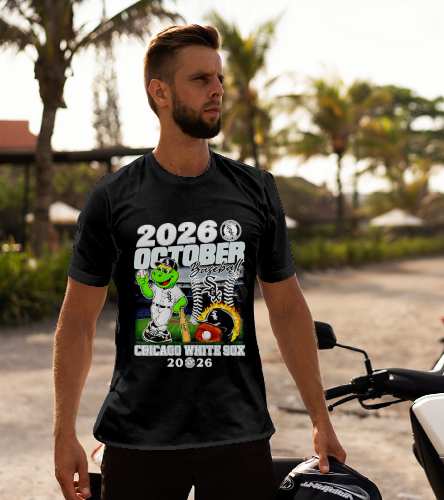 2026 October Chicago White Sox Postseason Baseball T-Shirt
