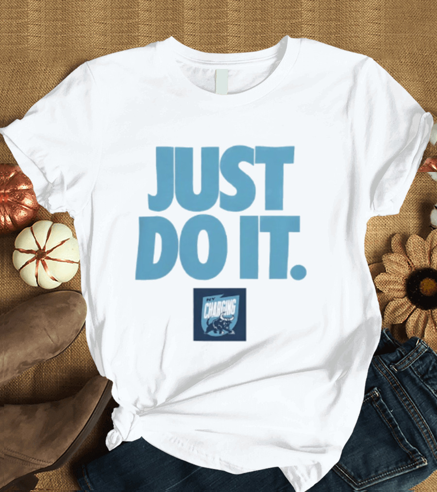 New York Charging Just Do It Bull T-Shirt
