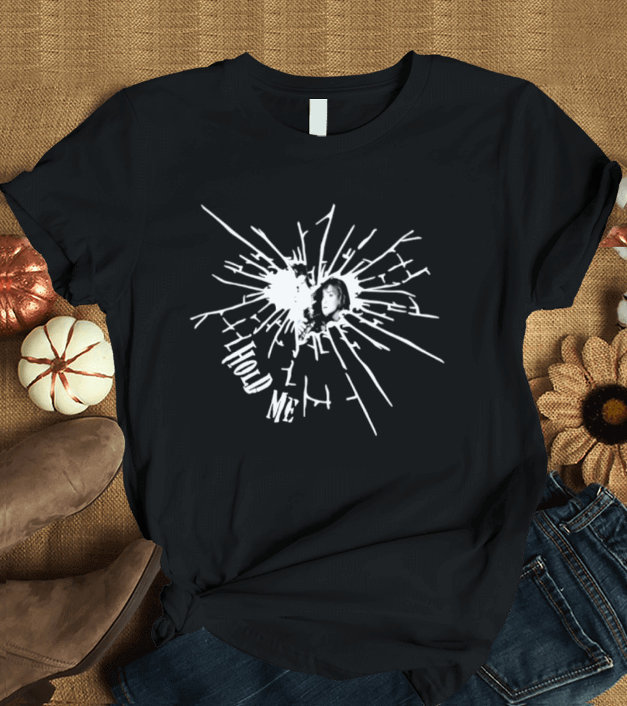 Edward Scissorhands Hold Me Edward And Kim Romantic Heartburst T-Shirt