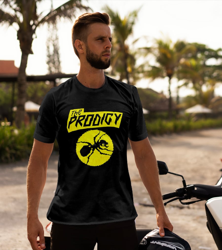 The Prodigy Yellow Ant At Roadrunner Boston Massachusetts September 24 2026 T-Shirt