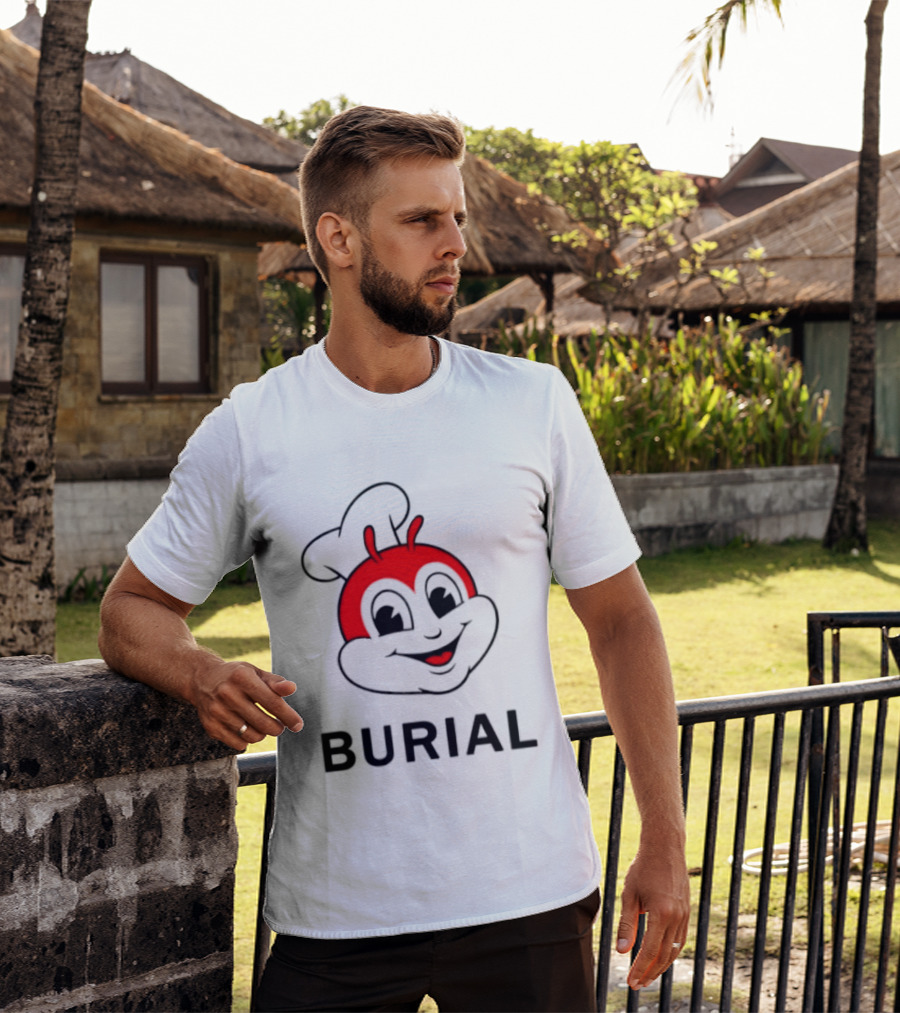 Jollibee Burial Fast Food Electronic Music T-Shirt