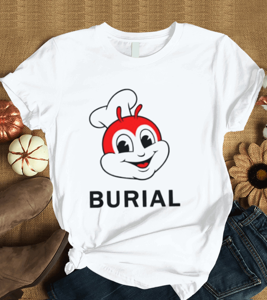 Jollibee Burial Fast Food Electronic Music T-Shirt