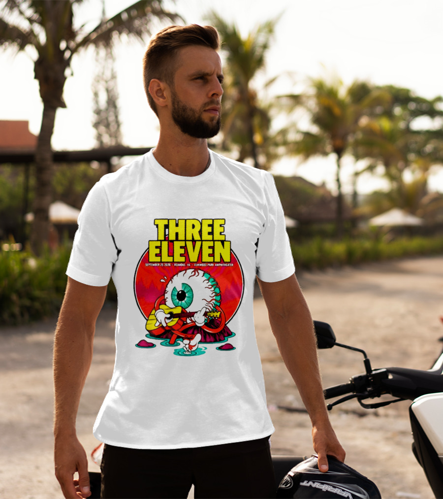 THREE ELEVEN September 25 2026 Roanoke VA Elmwood Park Amphitheater Event T-Shirt