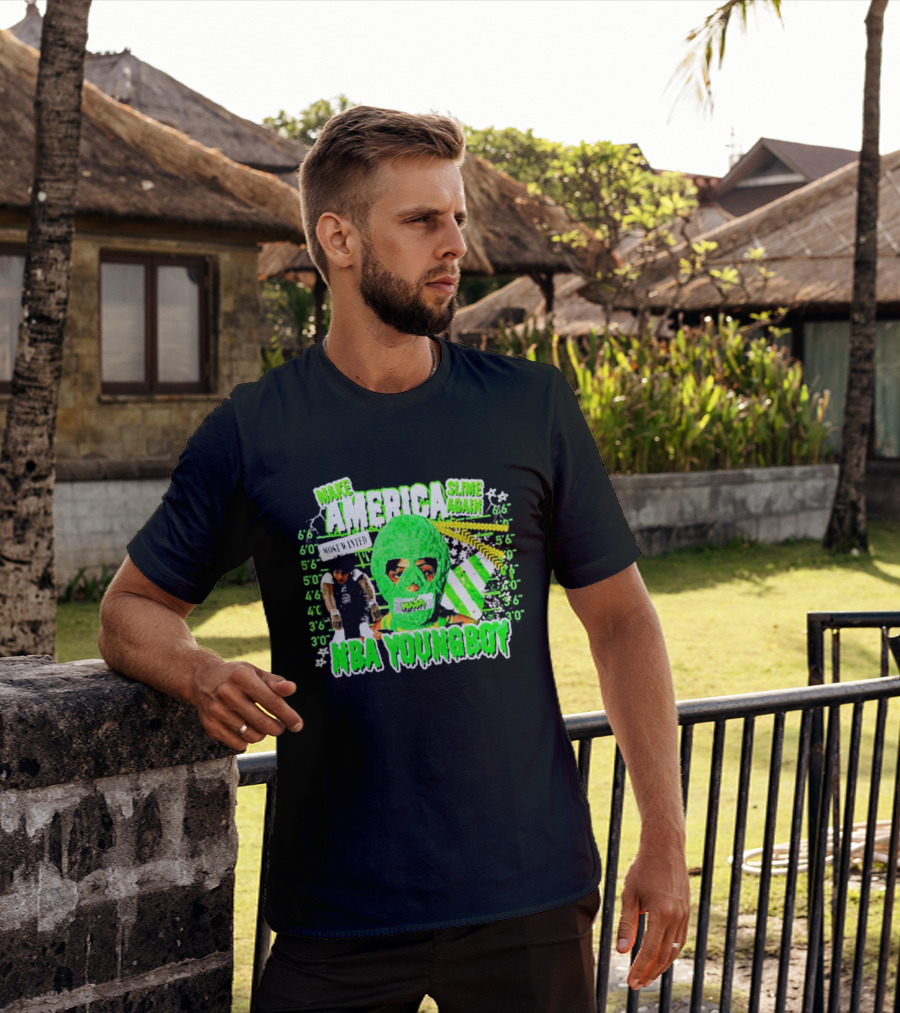 Make America Slime Again NBA Young Boy Tour T-Shirt