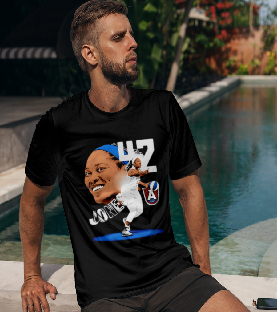 Brionna Jones 42 Atlanta Dream WNBA Basketball Player Sports T-Shirt