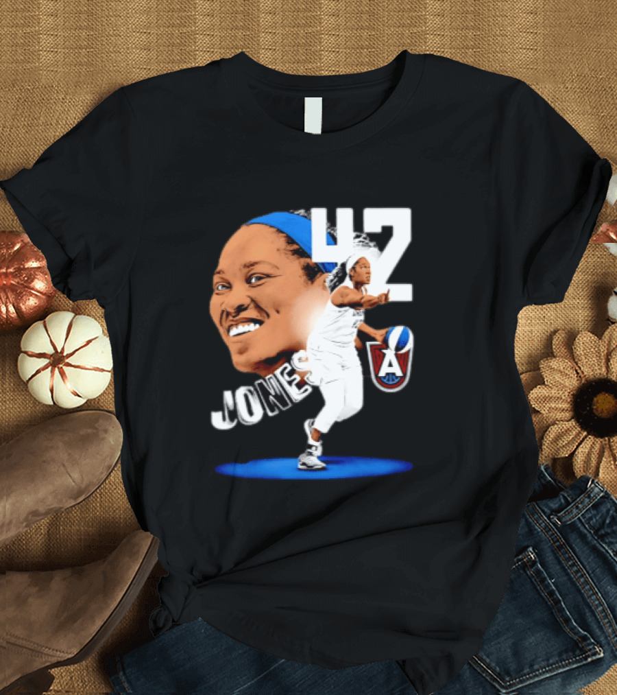 Brionna Jones 42 Atlanta Dream WNBA Basketball Player Sports T-Shirt