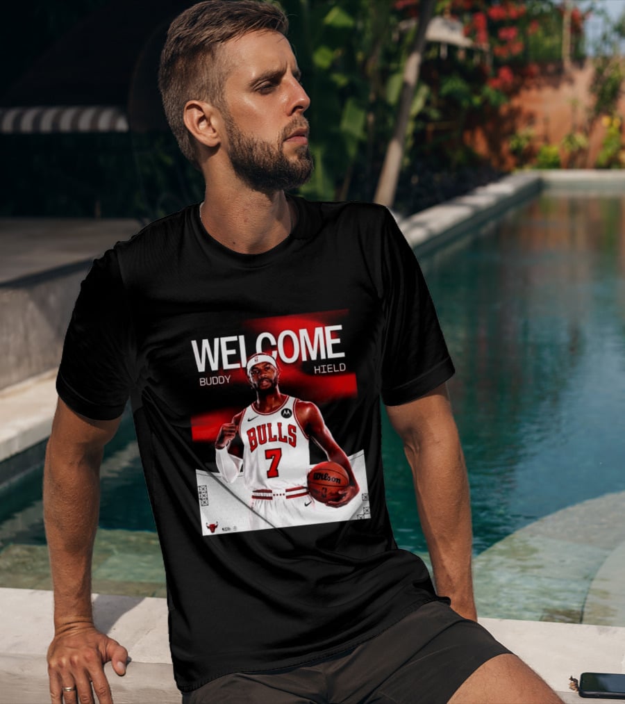 Buddy Hield 7 Chicago Bulls Welcome 2026 T-Shirt