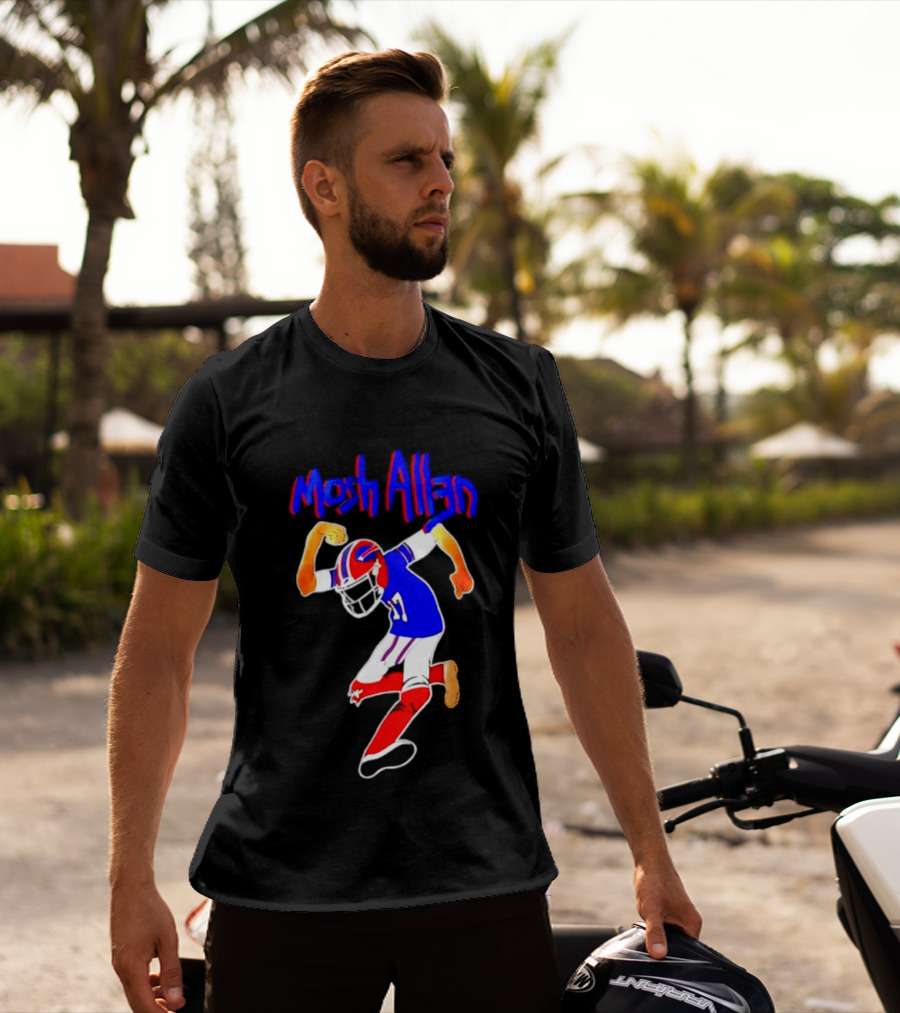 Buffalo Bills Josh Allen Mosh Allen Football Player T-Shirt