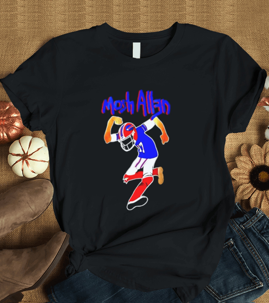 Buffalo Bills Josh Allen Mosh Allen Football Player T-Shirt