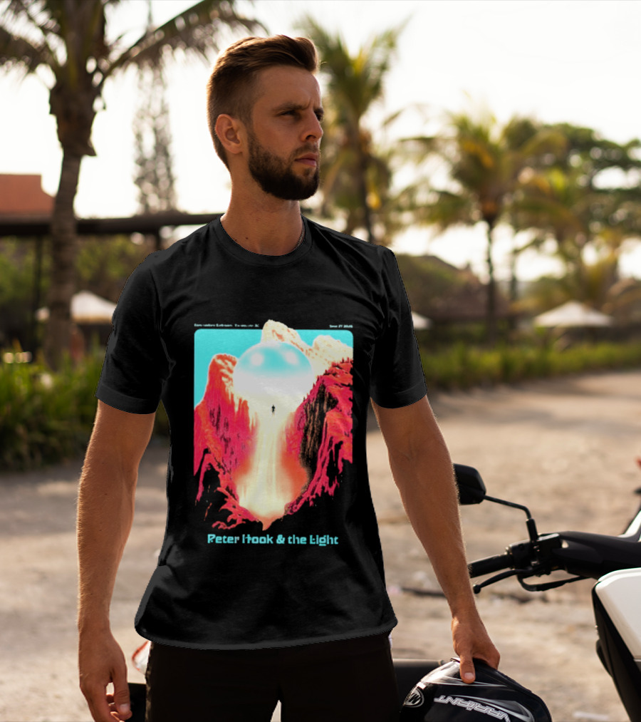 Peter Hook And The Light Vancouver BC Commodore Ballroom September 27 2026 Retro Futuristic Album Cover T-Shirt