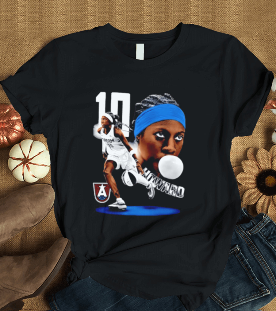 Rhyne Howard 10 Atlanta Dream Dual WNBA Basketball T-Shirt