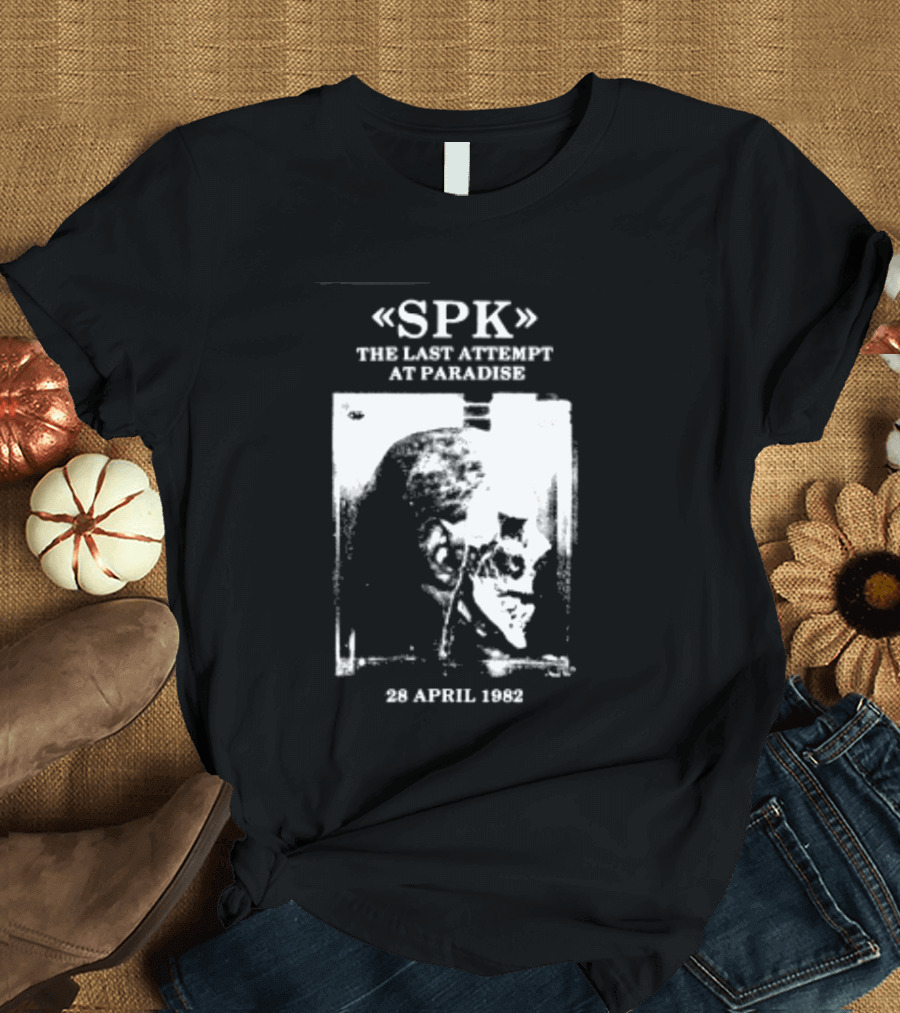 SPK The Last Attempt At Paradise Event 28 April 1982 T-Shirt