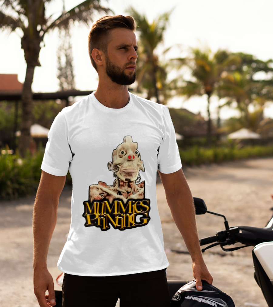 Mummies Printing Mummy Anatomy Skeleton Medical T-Shirt