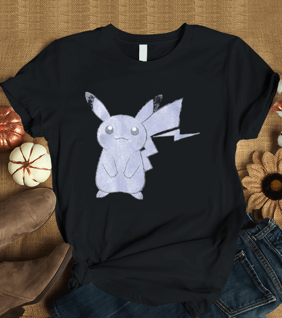 Thunderbolt Project Black Pikachu By Fragment And Pokémon Los Angeles T-Shirt