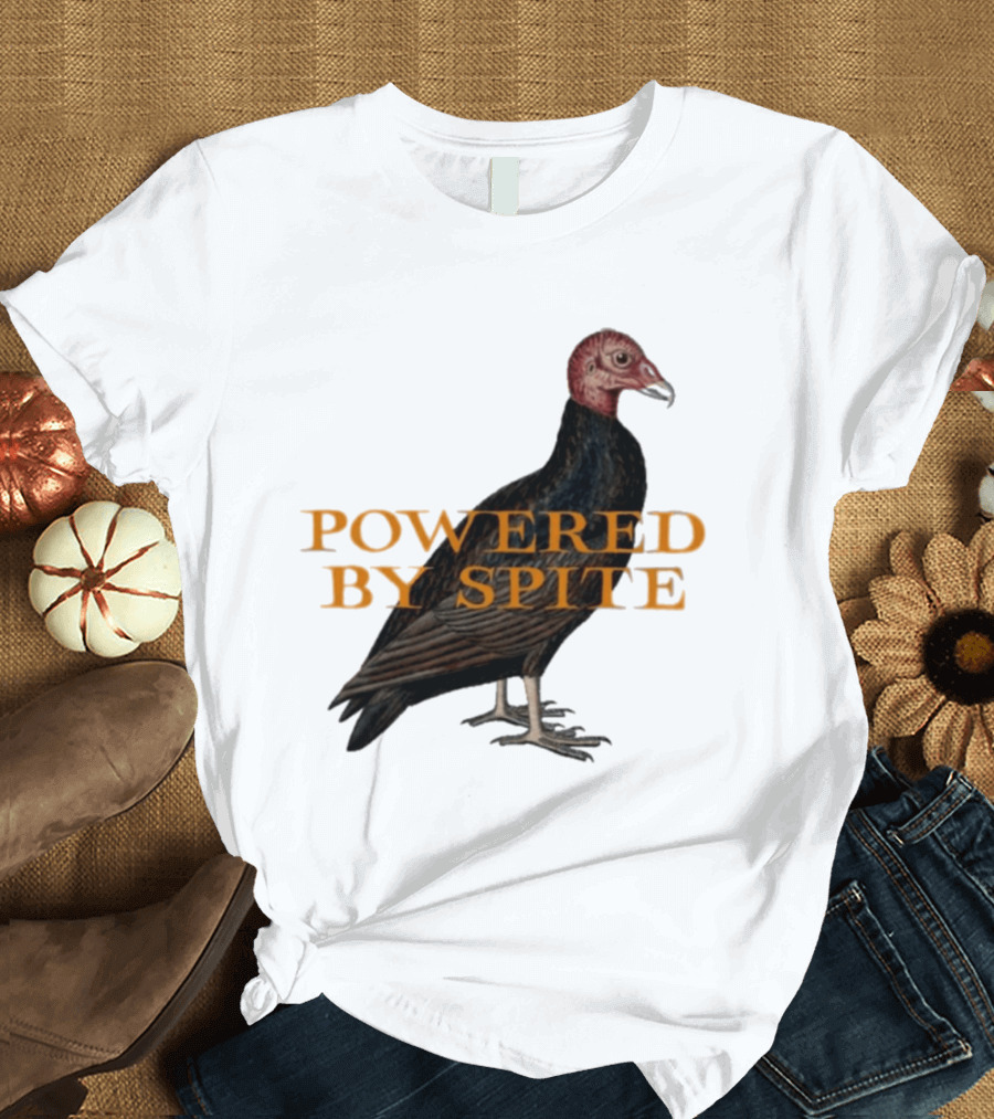 Powered By Spite Turkey Vulture T-Shirt