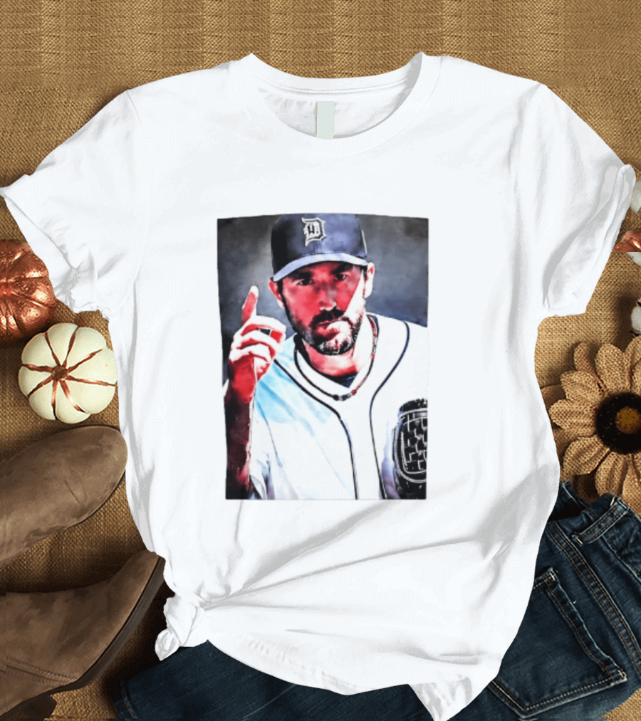 Spencer Torkelson Justin Verlander Detroit Tigers Baseball T-Shirt