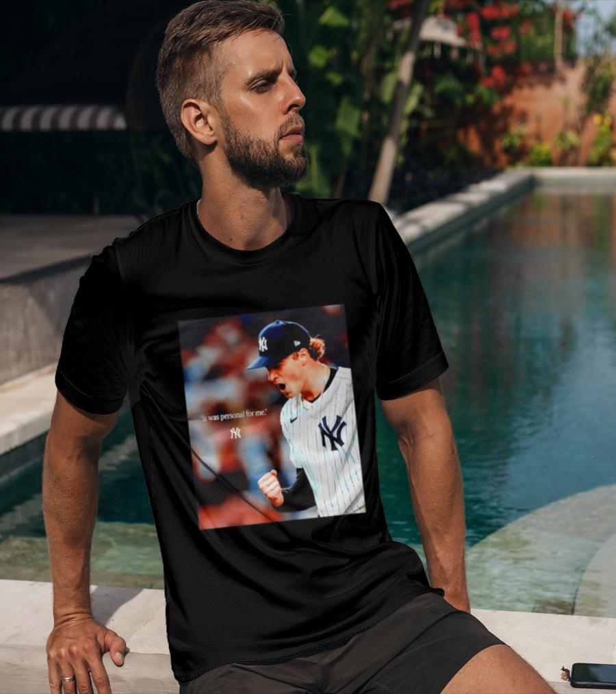 Ben Rice New York Yankees It Was Personal For Me Yankees Baseball T-Shirt