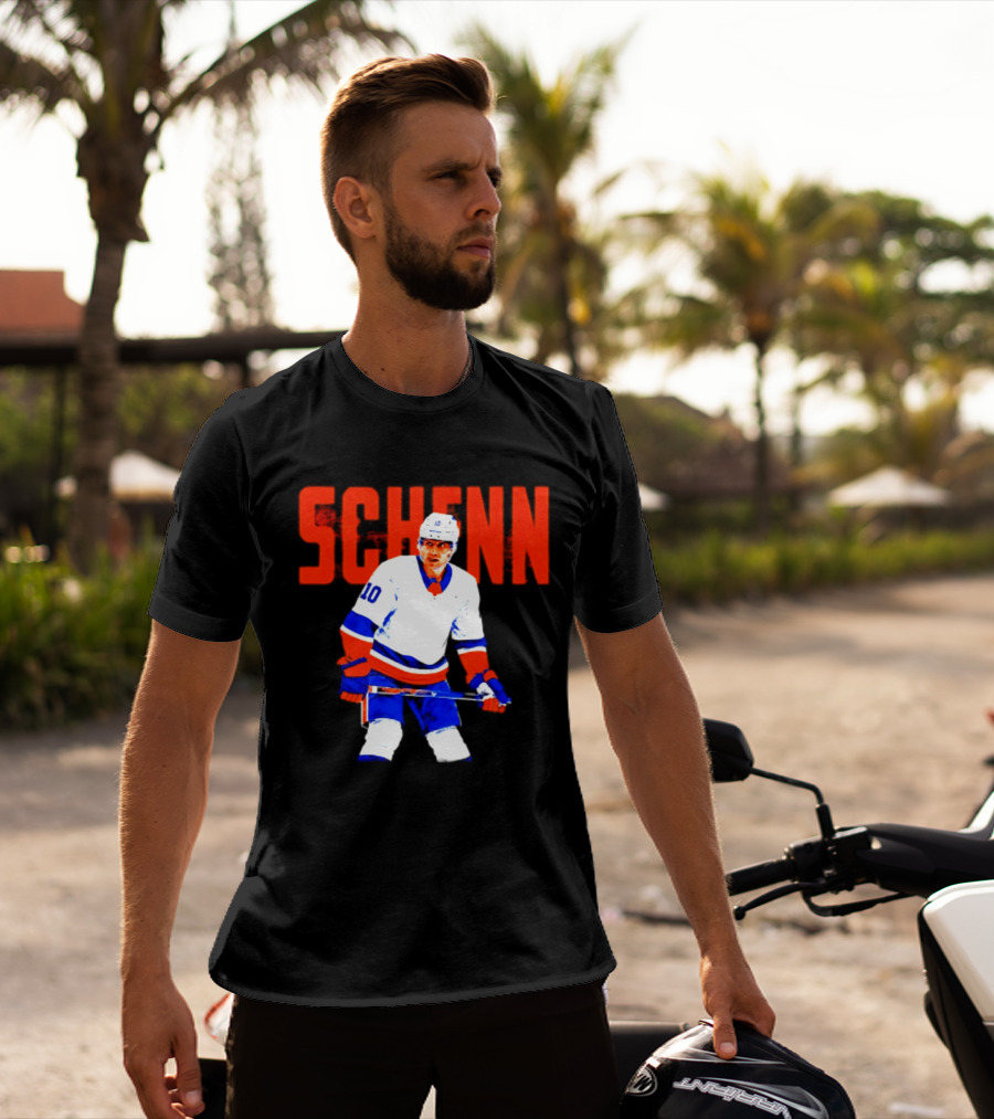New York Islanders Brayden Schenn Grunge T-Shirt