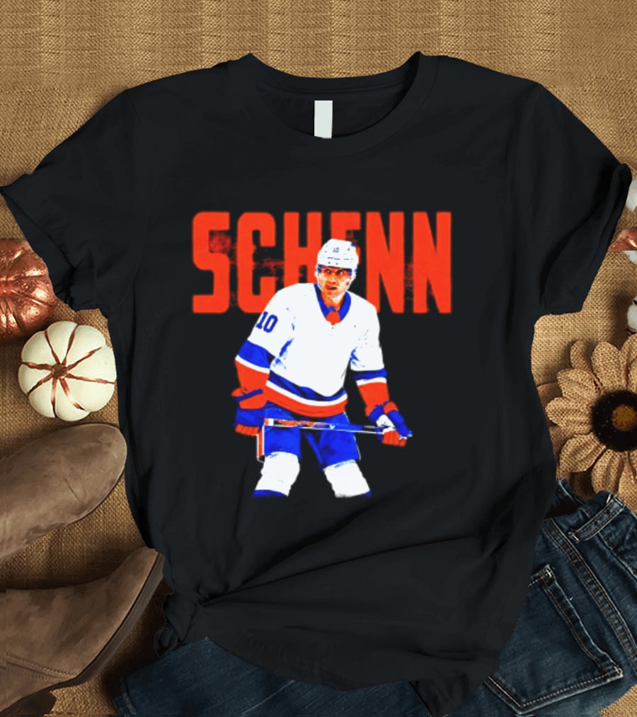 New York Islanders Brayden Schenn Grunge T-Shirt