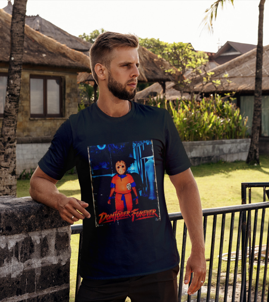Domtober Forever Jason Voorhees Halloween Fusion T-Shirt