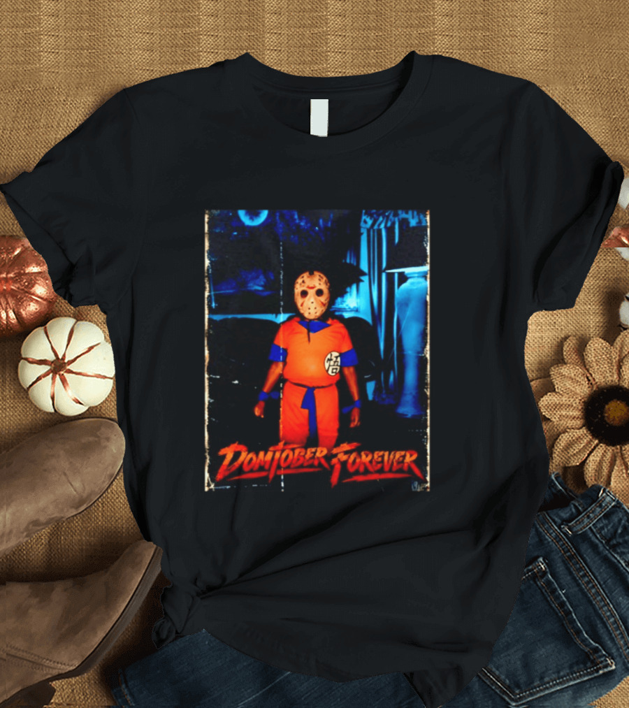 Domtober Forever Jason Voorhees Halloween Fusion T-Shirt