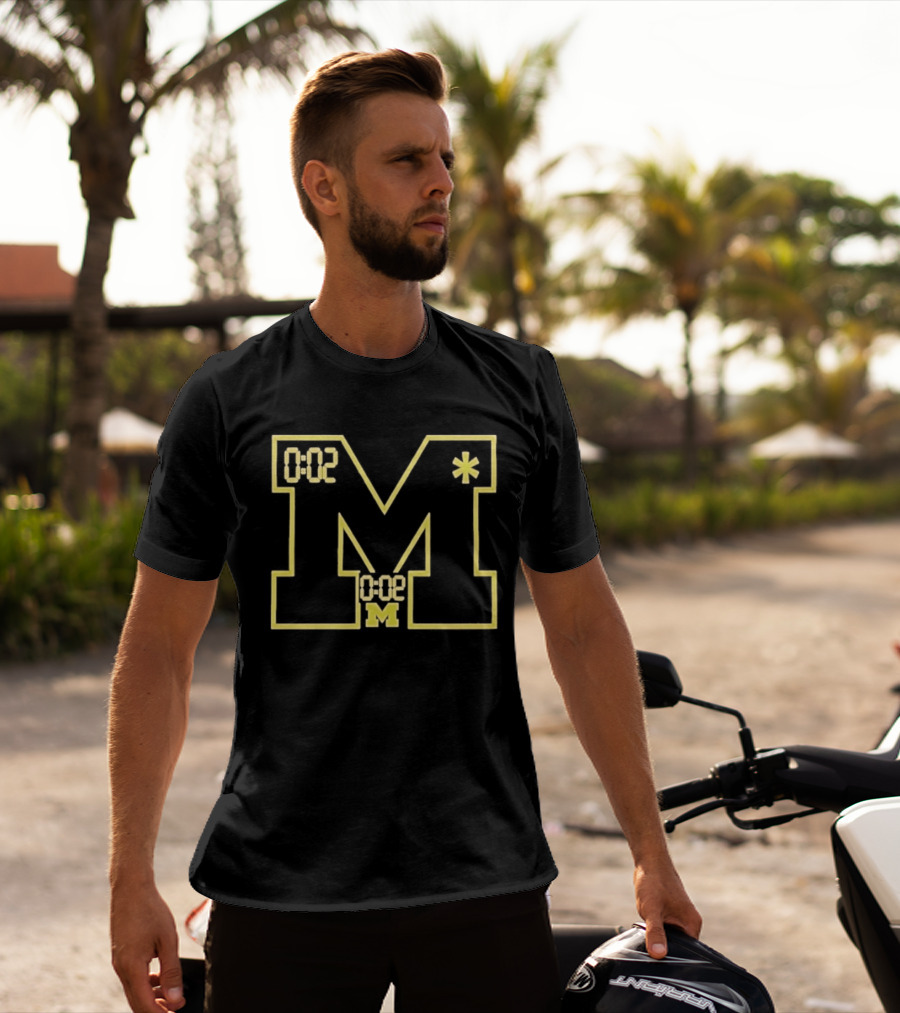 Michigan Wolverines Big Ten Football 002 Asterisk NCAA 2026 T-Shirt