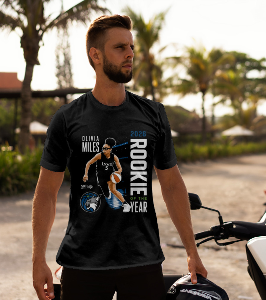 Olivia Miles Lynx 2026 Rookie Of The Year Basketball Legend T-Shirt