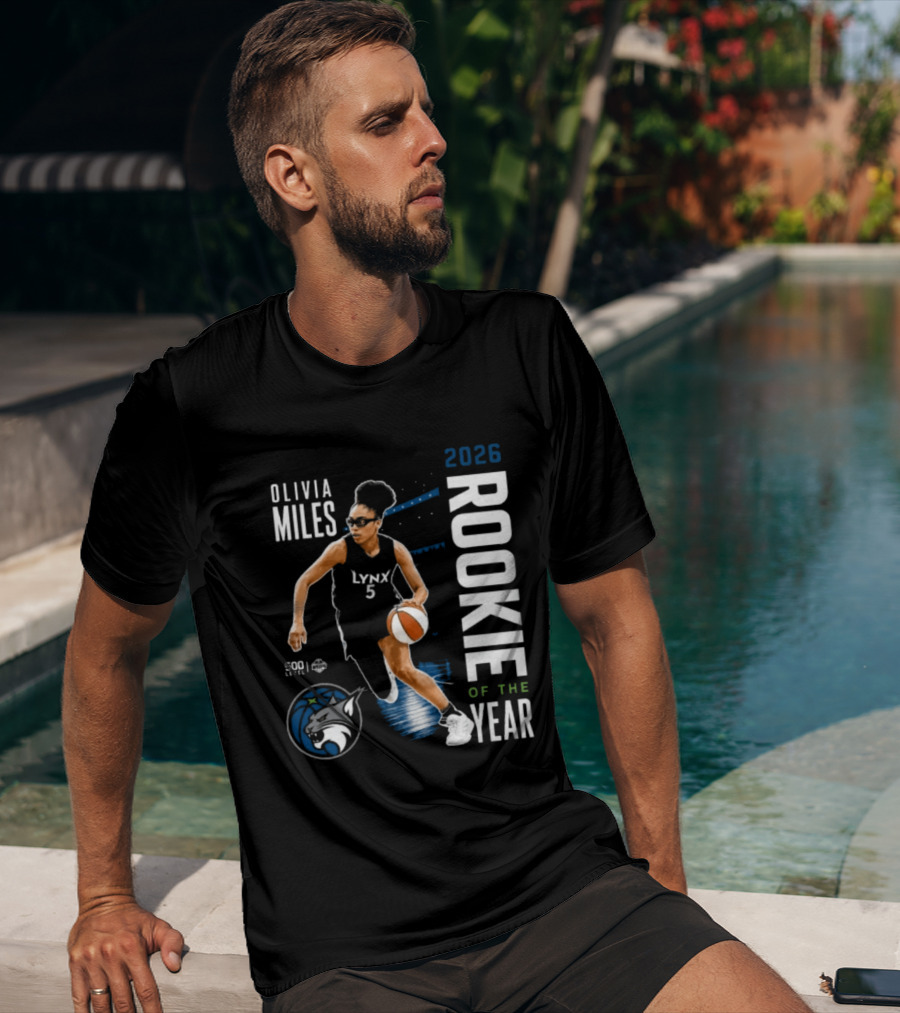 Olivia Miles Lynx 2026 Rookie Of The Year Basketball Legend T-Shirt