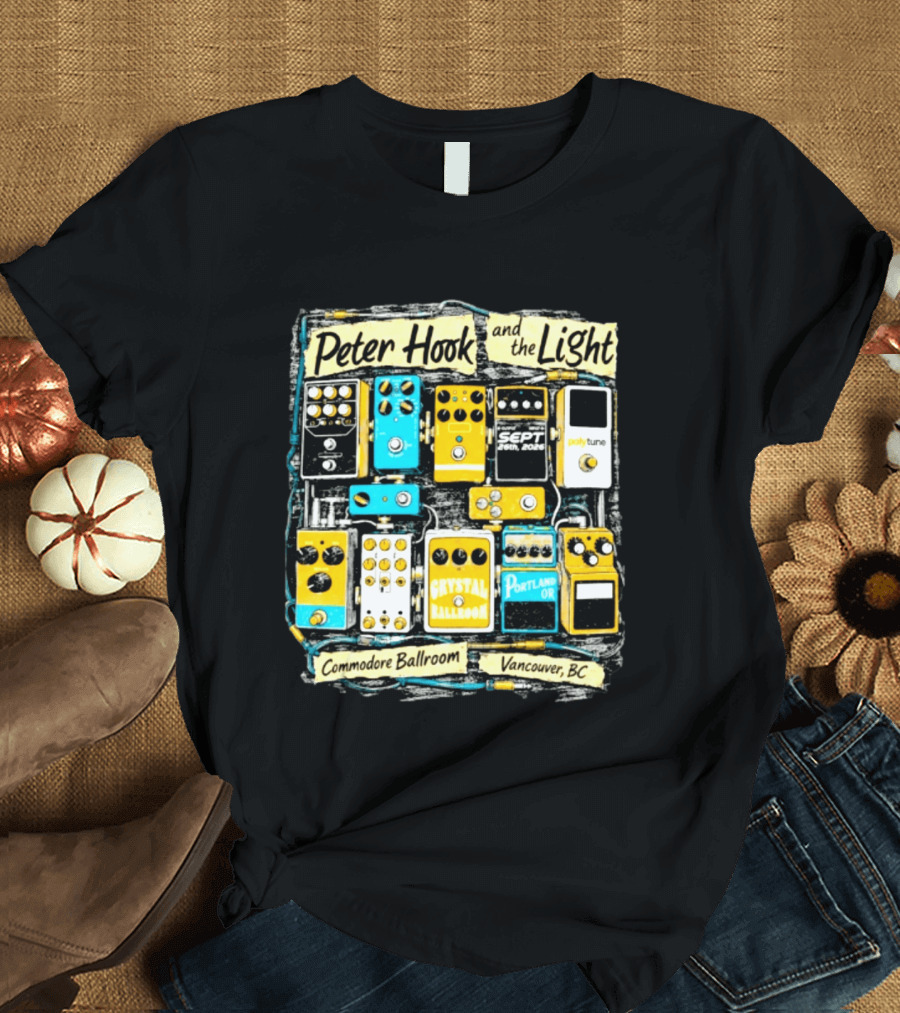 Peter Hook And The Light Vancouver Commodore Ballroom September 26 2026 Pedal T-Shirt