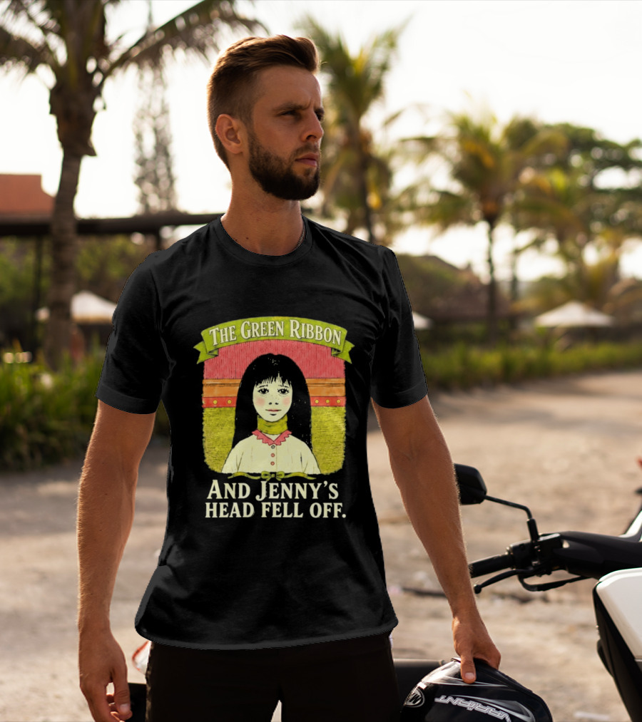 The Green Ribbon And Jenny's Head Fell Off Horror Story T-Shirt