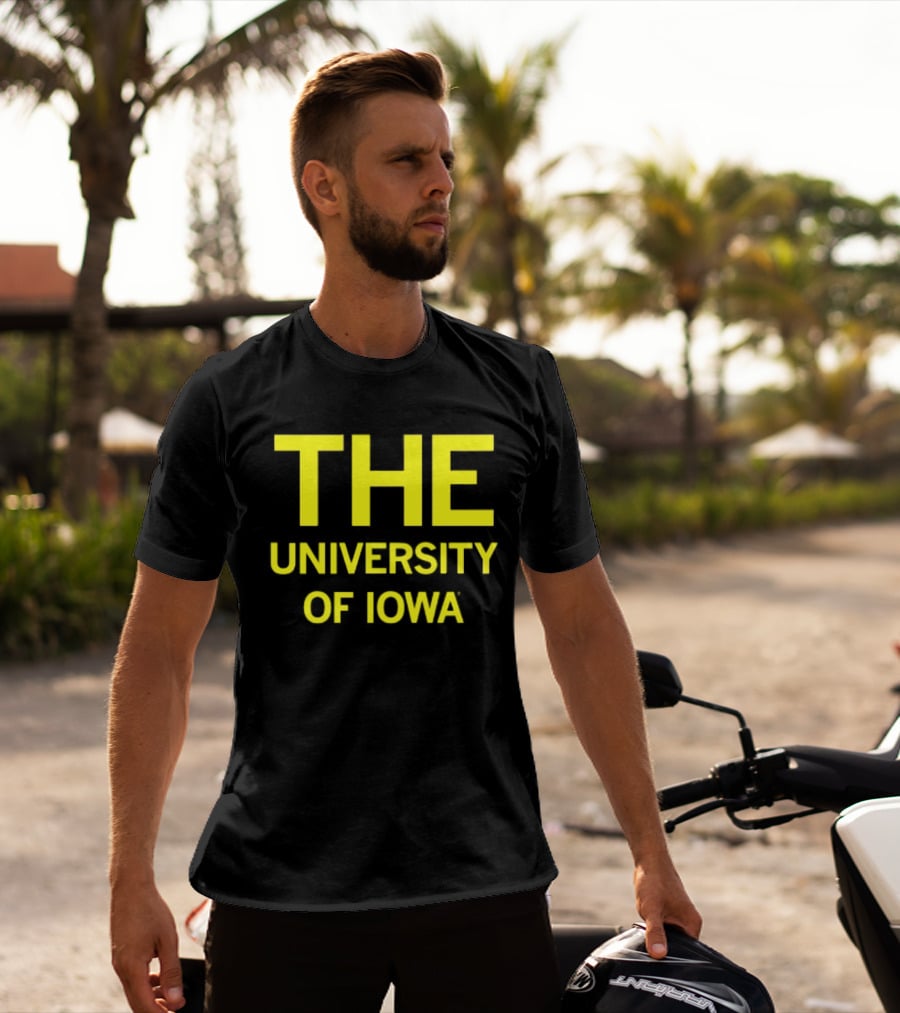 The University Of Iowa Bold Yellow T-Shirt
