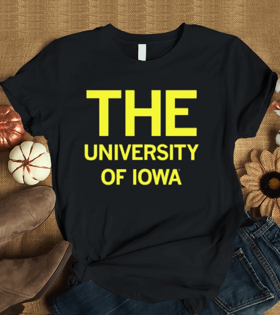 The University Of Iowa Bold Yellow T-Shirt