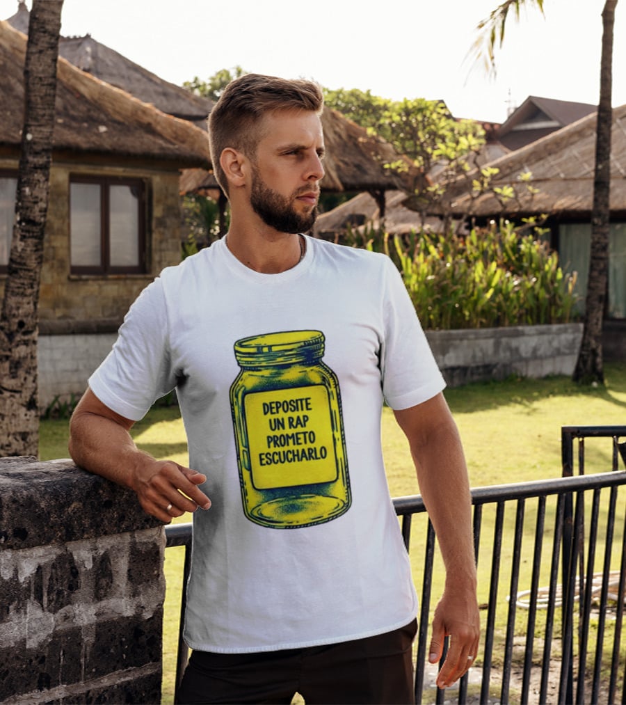 Deposite Un Rap Prometo Escucharlo Jar Music Lover T-Shirt