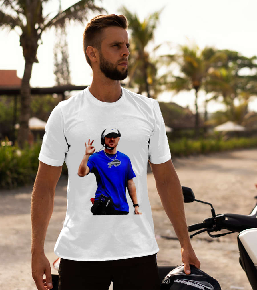 Joe Brady Buffalo Bills Coaching Moments Buffalo T-Shirt