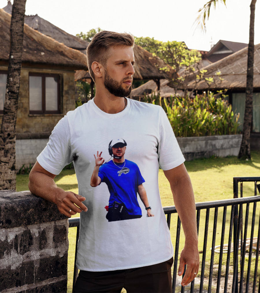 Joe Brady Buffalo Bills Coaching Moments Buffalo T-Shirt