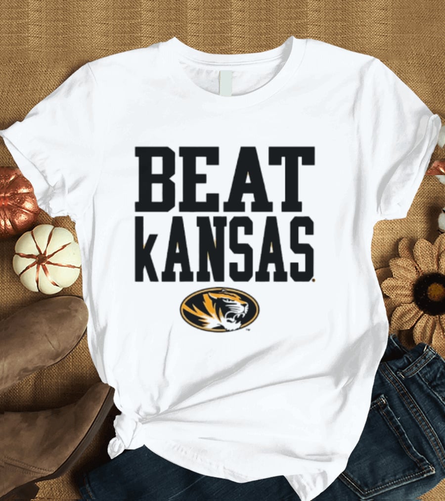 Beat Kansas Missouri Tigers NCAA 2026 T-Shirt
