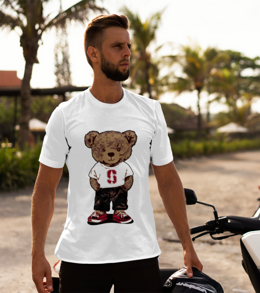 Stanford Cardinal 2026 Teddy Bear NCAA Fan Gear T-Shirt