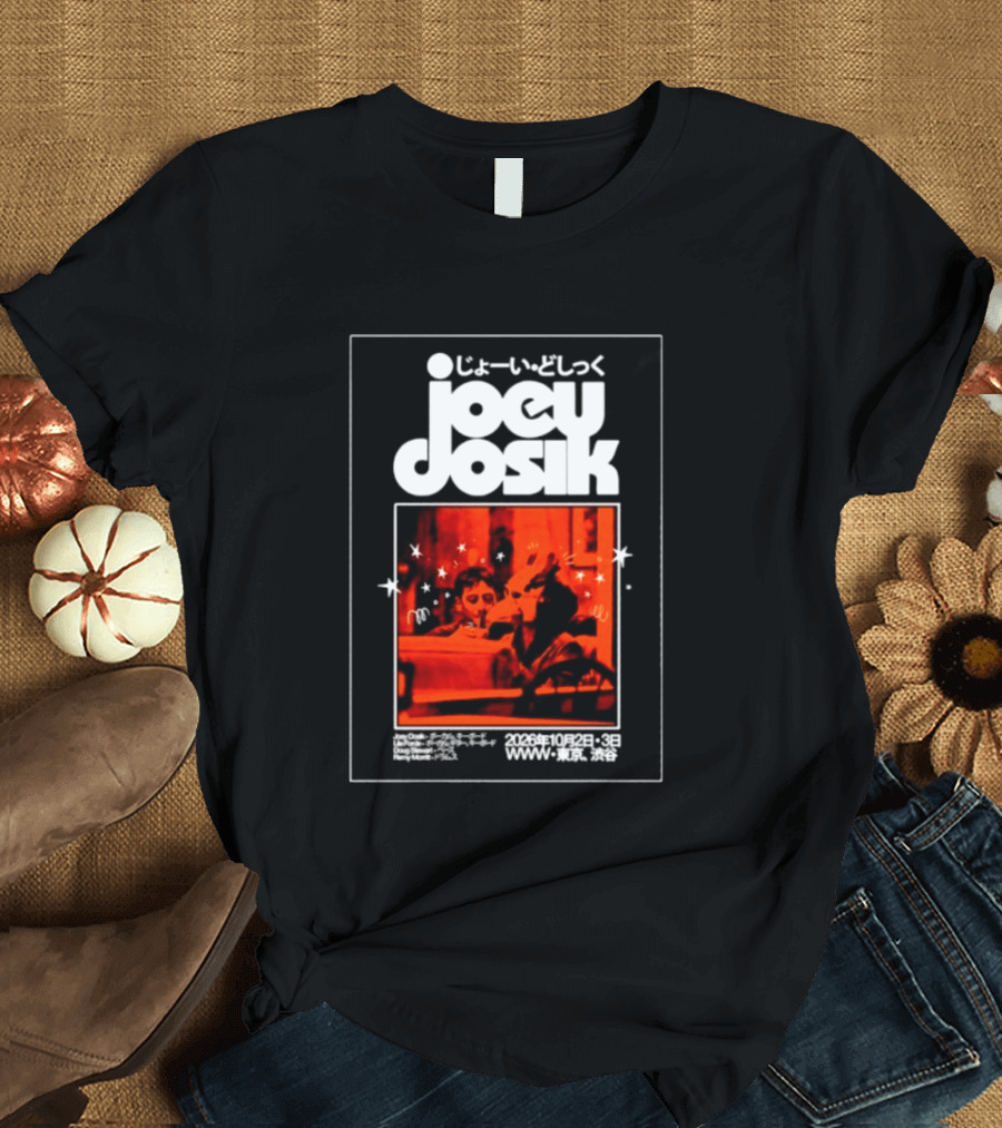 Joey Dosik 2026 Tokyo Concert October Shibuya Performance Dates T-Shirt