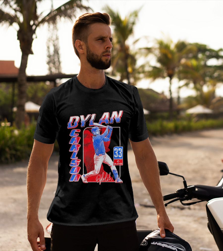 Dylan Carlson Baseball 33 Swing Players T-Shirt