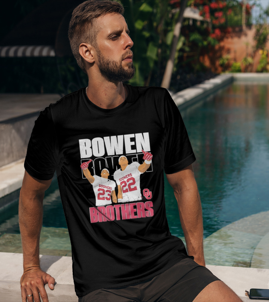 Bowen Brothers Sooners NCAA Football OU T-Shirt