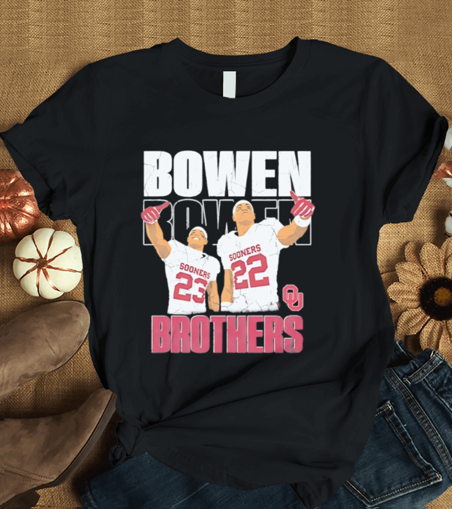 Bowen Brothers Sooners NCAA Football OU T-Shirt