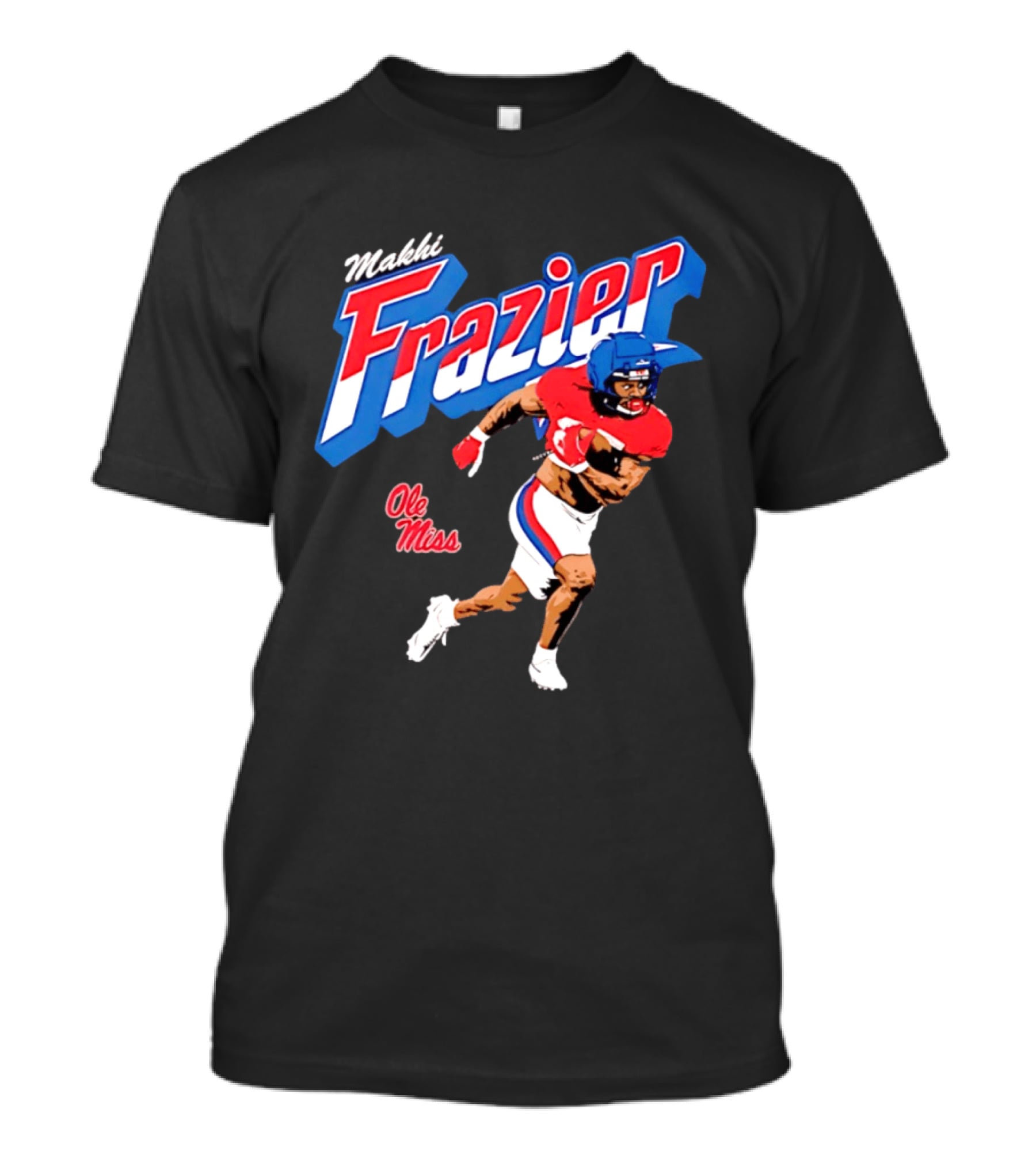 Makhi Frazier Ole Miss Rebels Football Player NCAA T-Shirt