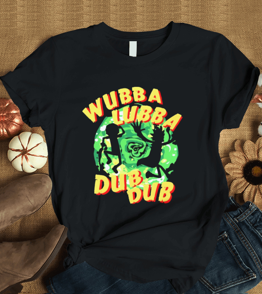 Rick And Morty Wubba Lubba Dub Dub Portal T-Shirt