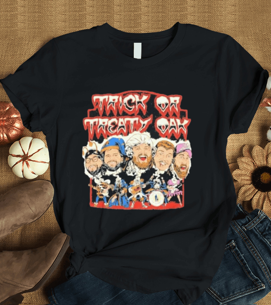 Trick Or Treaty Oak 2026 Concert Melody Mountain Ranch Stephenville Texas Oct 30 2026 T-Shirt