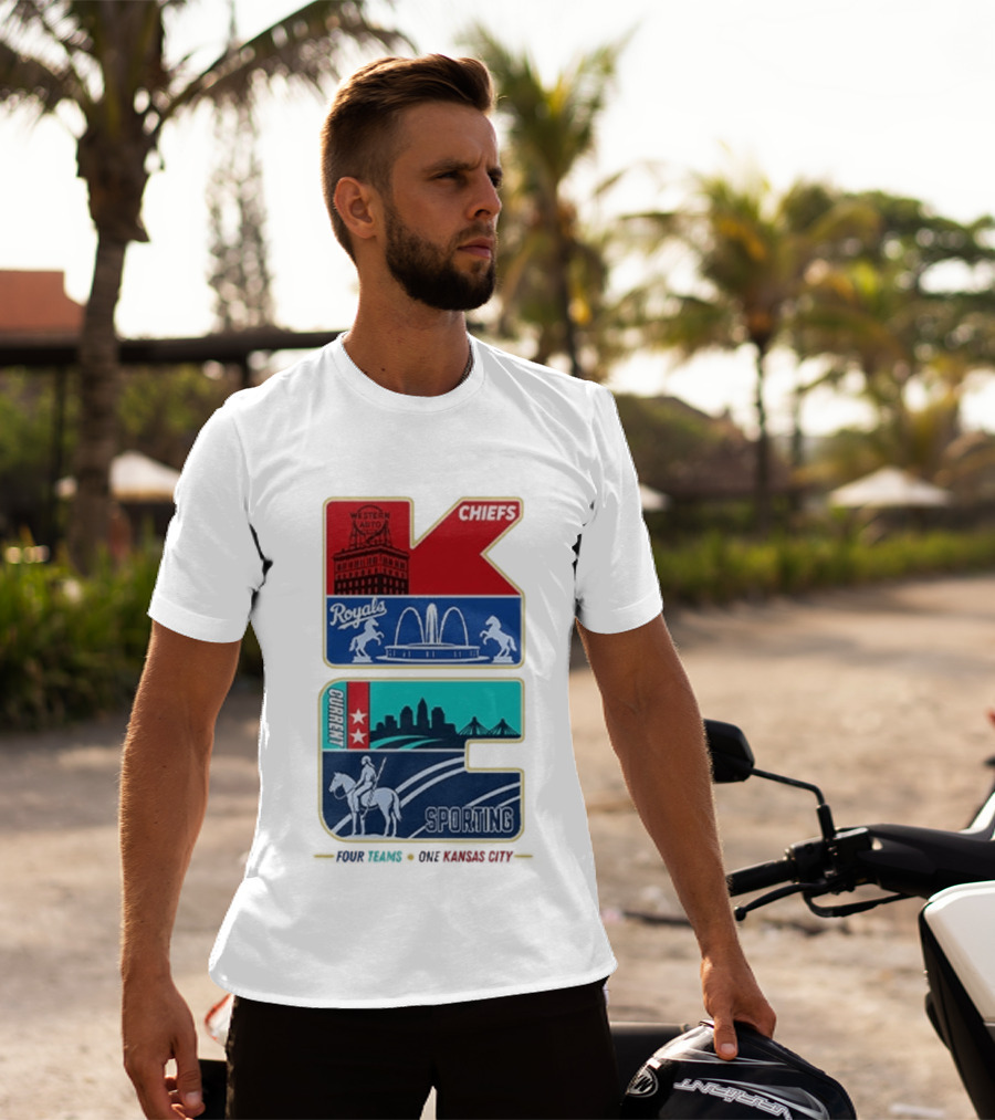 Chiefs Royals Current Sporting Kansas City Western Auto T-Shirt