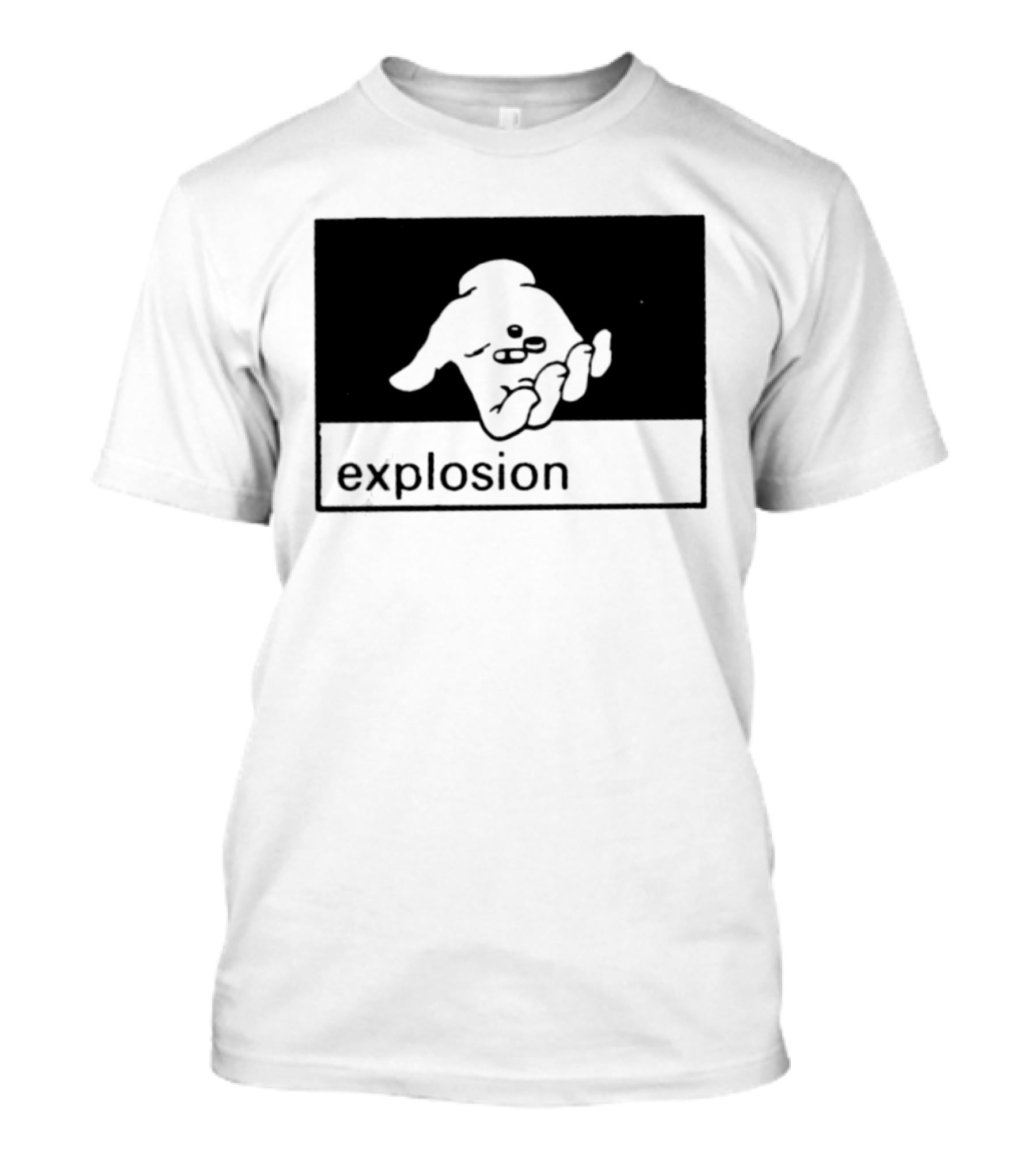 Explosion Hand Holding Pills Medication T-Shirt
