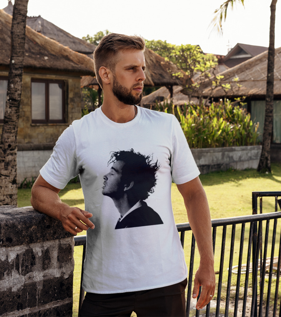 Matty Healy The 1975 Indie Rock Alternative Silhouette Smoking T-Shirt