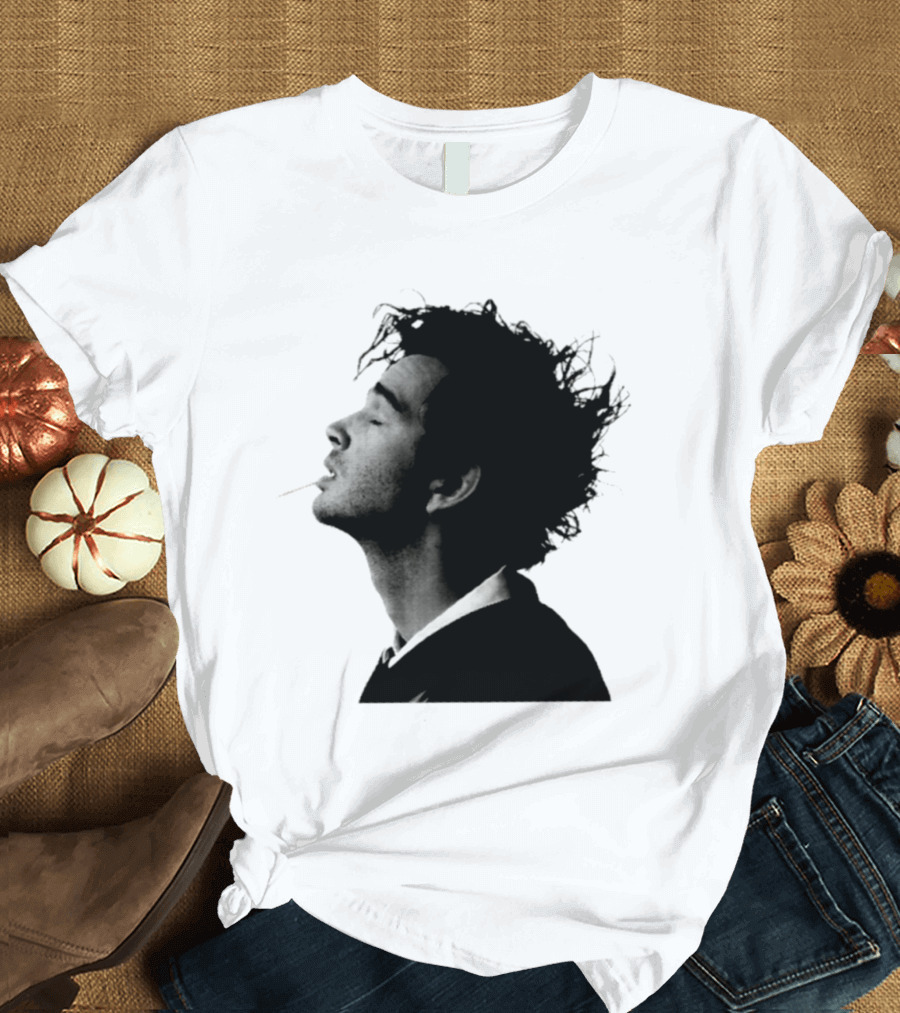Matty Healy The 1975 Indie Rock Alternative Silhouette Smoking T-Shirt