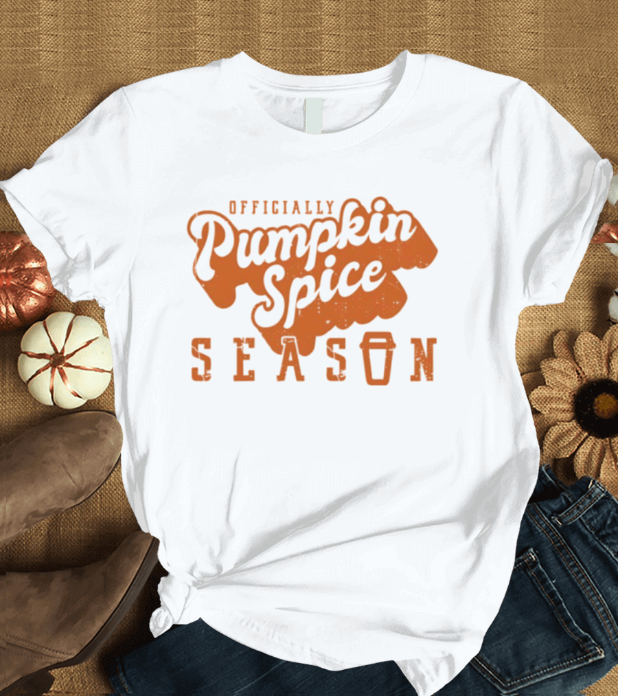 Officially Pumpkin Spice Season Cup T-Shirt