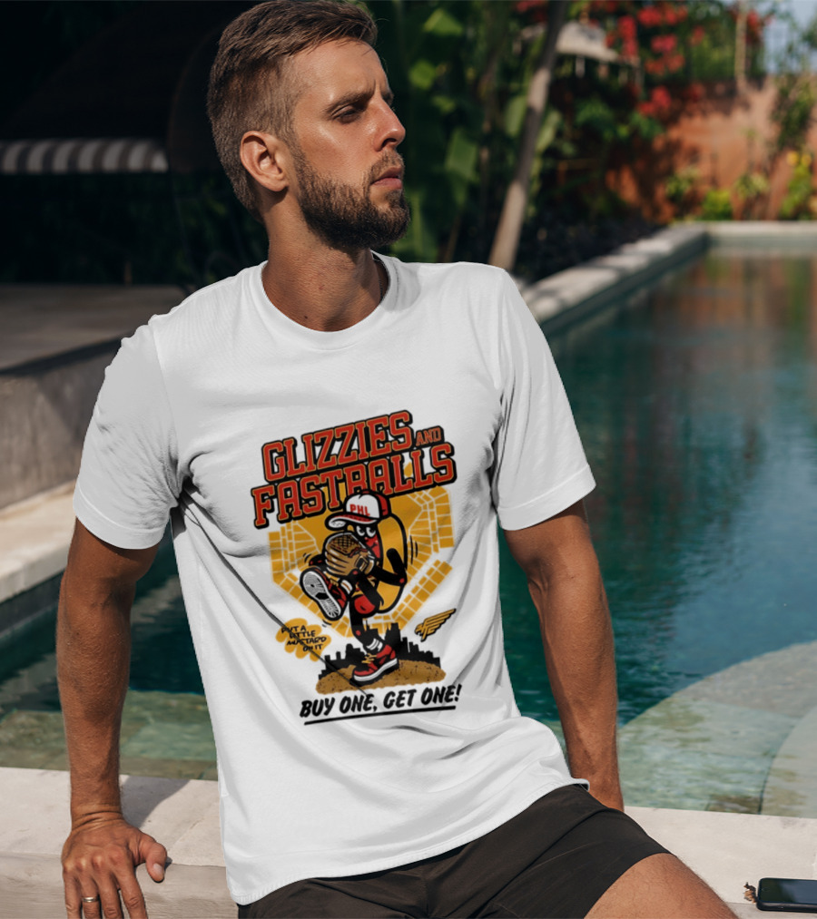 Glizzies And Fastballs Philly Baseball Buy One Get One T-Shirt